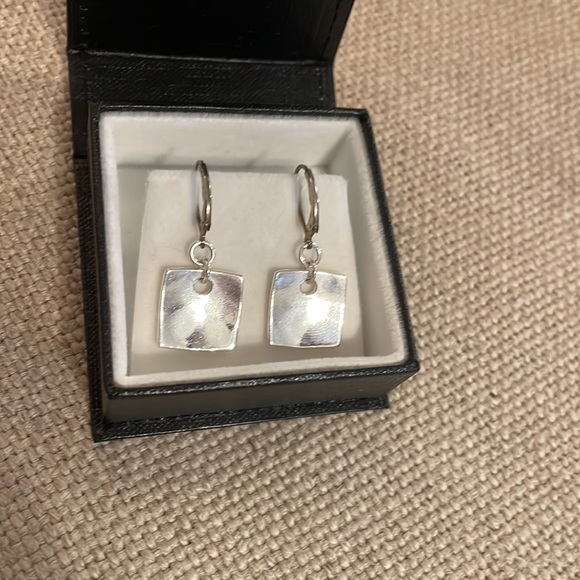 925 Silver Drop Earrings - Picture 2 of 5